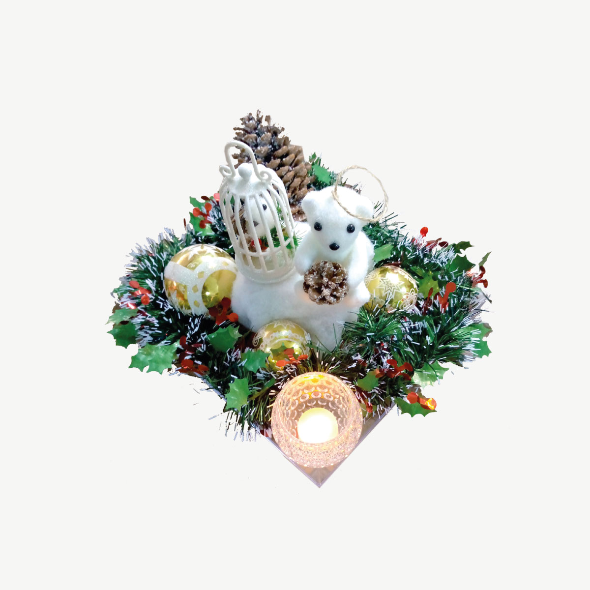 Noël polaire → Centrakor  Décoration ours polaire, Noel magique, Noel